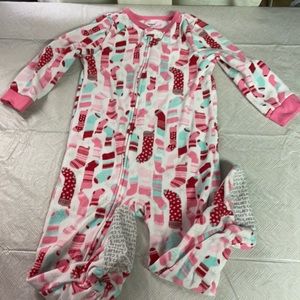 Toddlers Carter's Christmas Footie Pajamas Size 3T